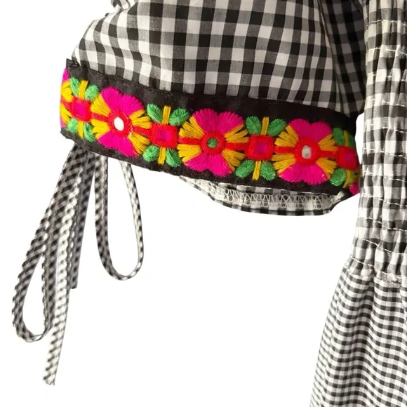 Boo Pala‎ Philippa Dress Gingham Smocked - Picture 4 of 10